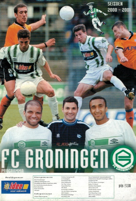 AZ Programma 5-nov-2000 Groningen uit